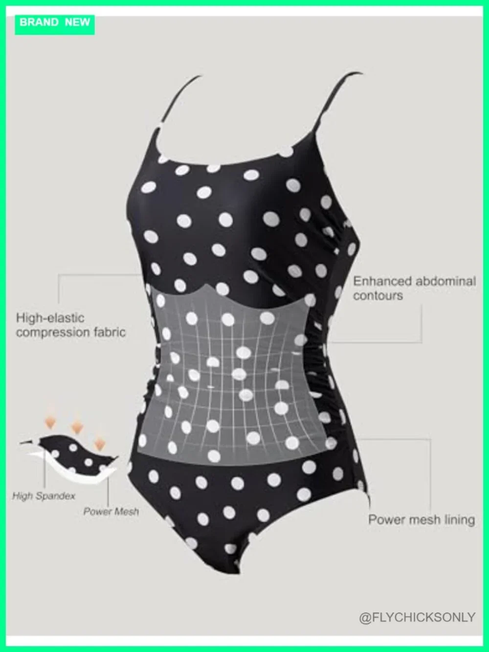 Women's One Piece Tummy Control Swimsuit Crisscross Backless Bathing Suit